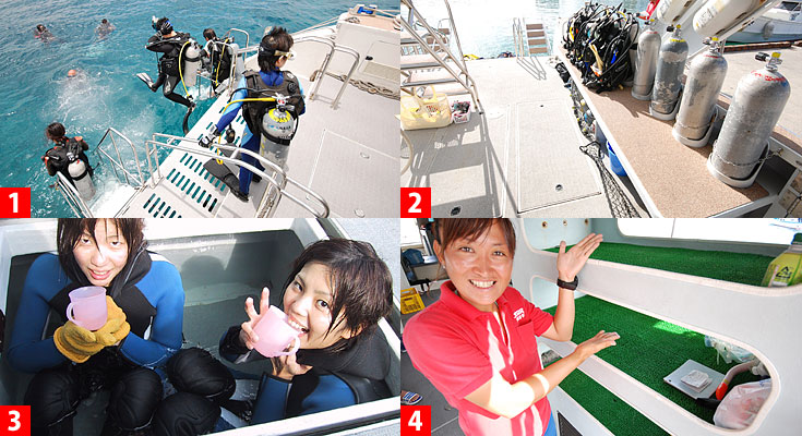 ダイビング専用ボートご紹介 | シーサー那覇店