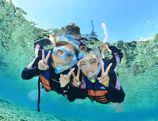 スノーケリング